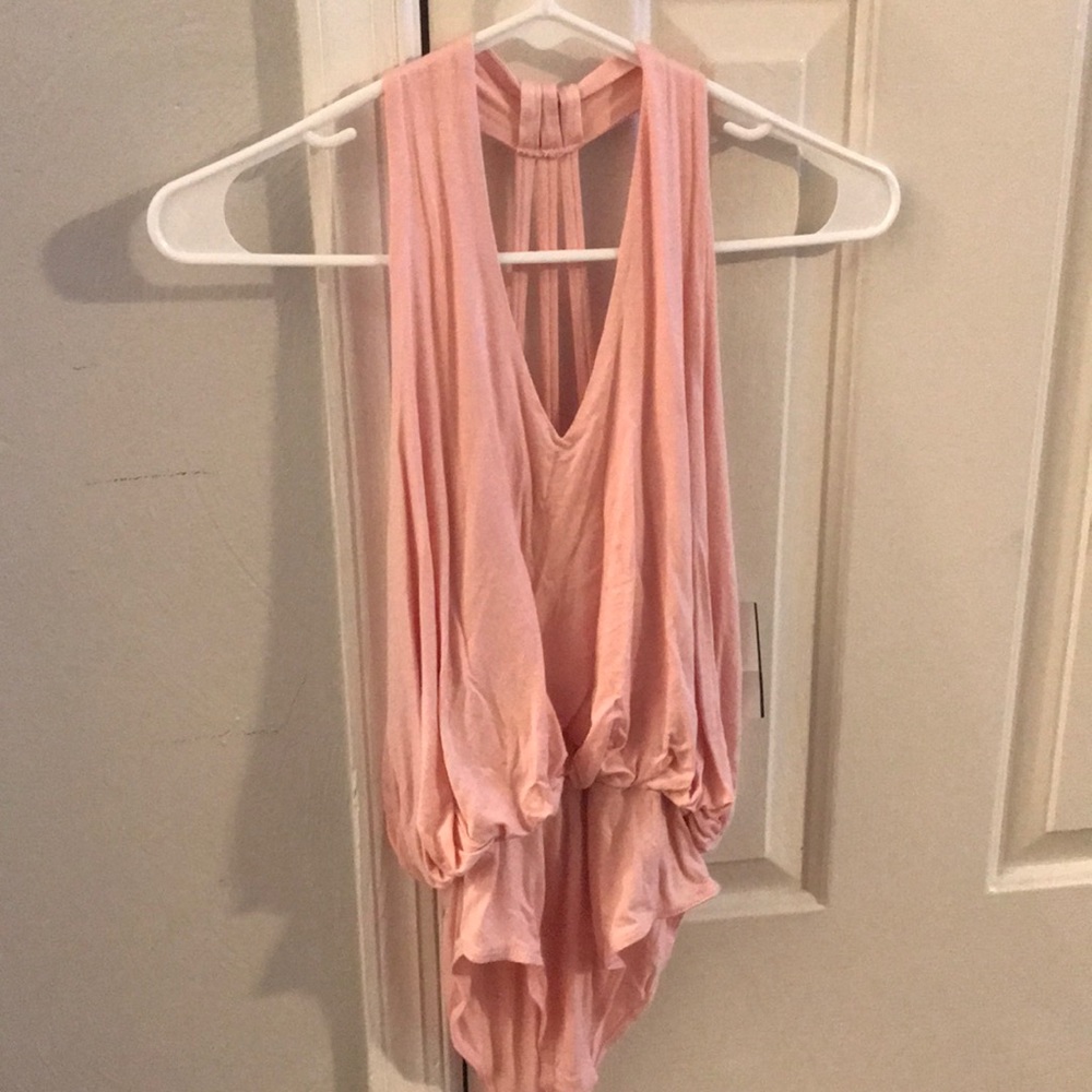 Beautiful pink body suit I don’t wear